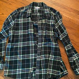 green gap flannel